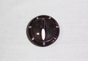 HOTPLATE COMMUTATOR KNOB - BLACK