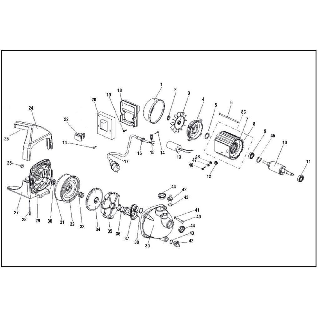 Насос садовый ЗНС-600