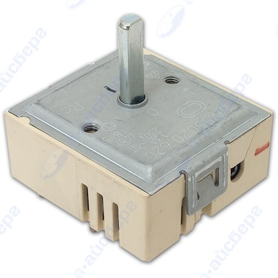 Регулятор конфорки без расширения Whirlpool 481281718144 EGO 50.57021.010 3.78.060.05