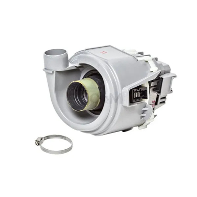 Насос циркуляционный + тэн + хомут шланга 00651956 для посудомоечной машины Bosch