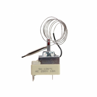 Термостат духовки 50-190°С, L1000мм, шток 20мм, 250В, 100466